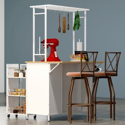 Gray Modern Pantry Hutch