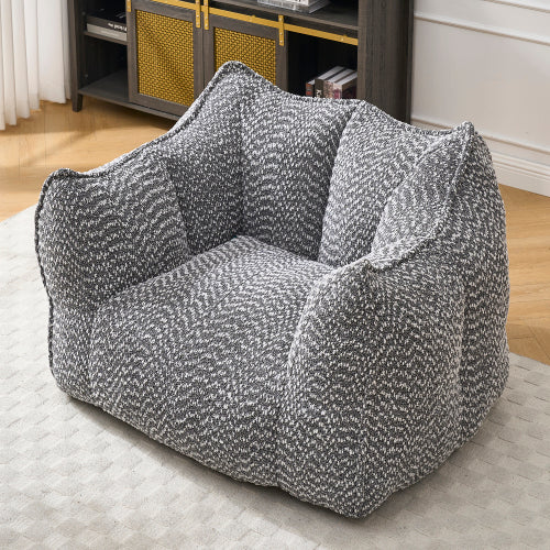 Boucle Bean Bag Chair