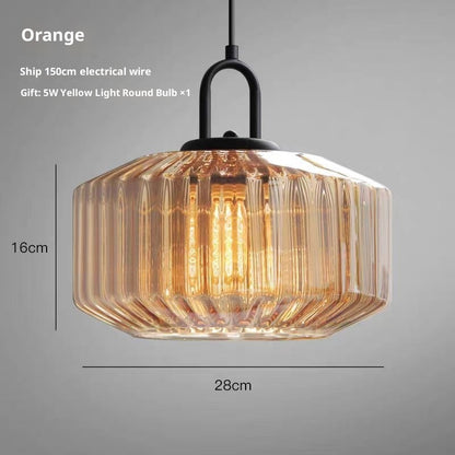 High Grade Stained Glass Chandelier