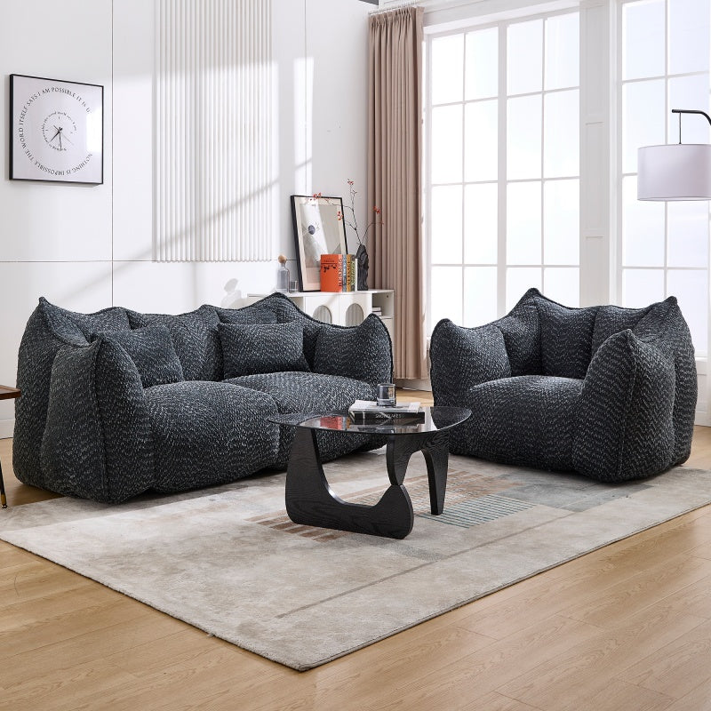 Boucle Bean Bag Chair