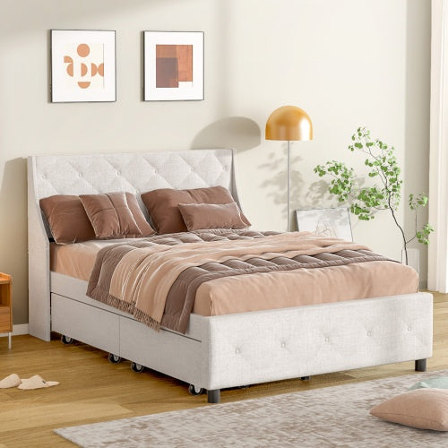 Carbon Gray Metal Bed