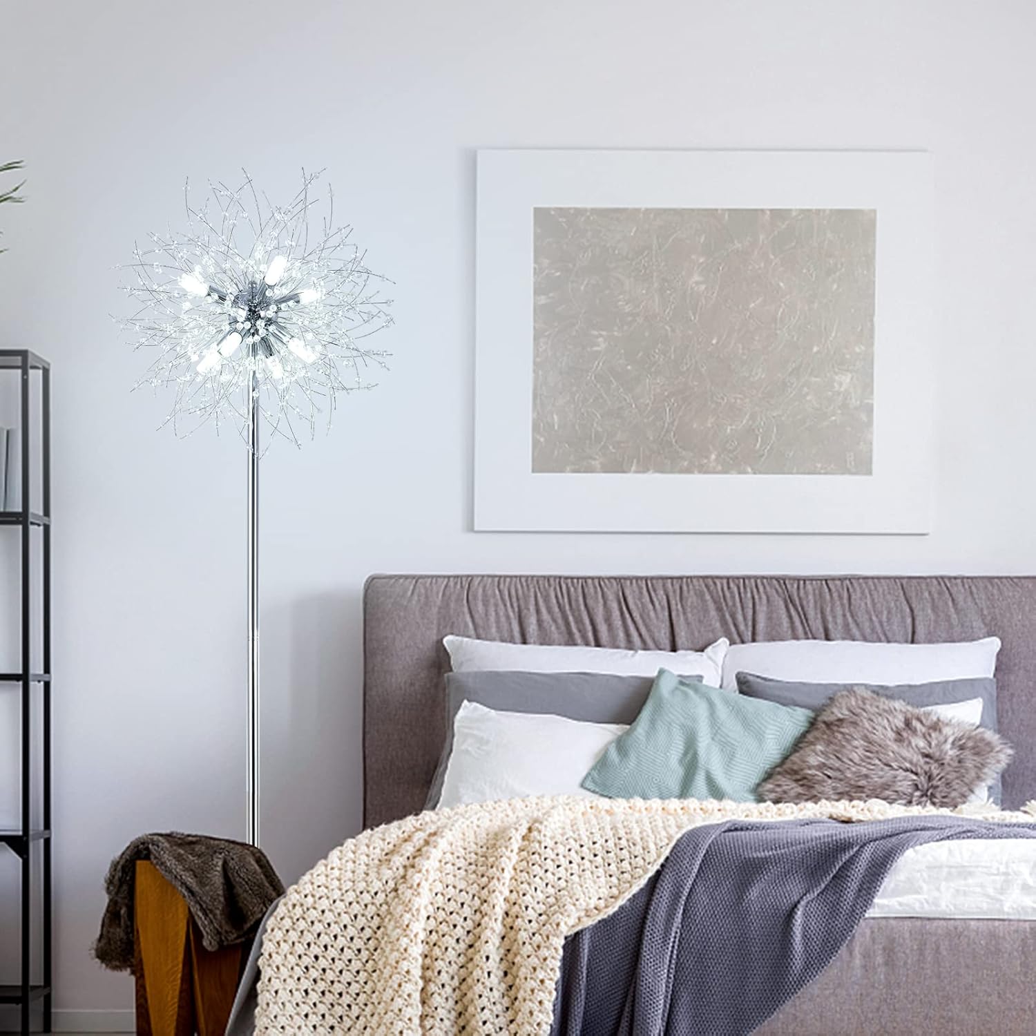 Modern Crystal Floor Lamp