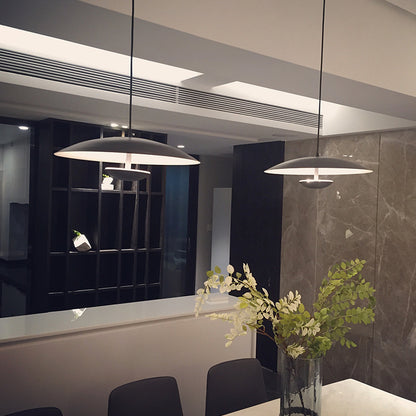 Nordic Simple Creative Restaurant UFO Chandelier Living Room Designer Sample Room Lamps