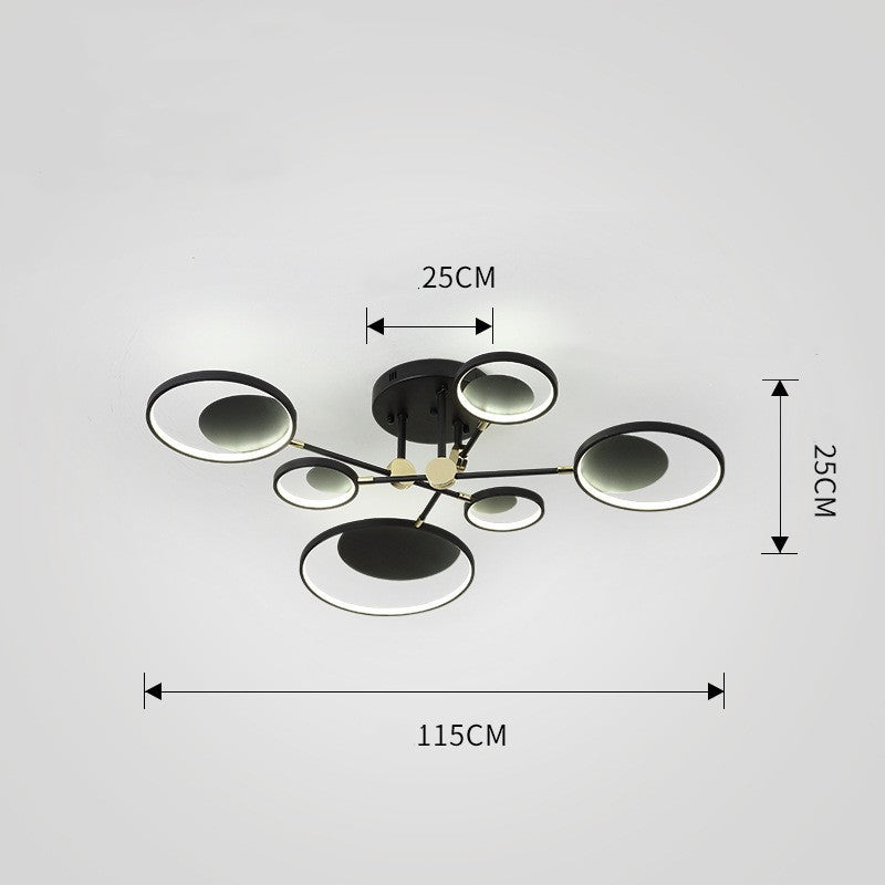 Glass Modern Ceiling Light