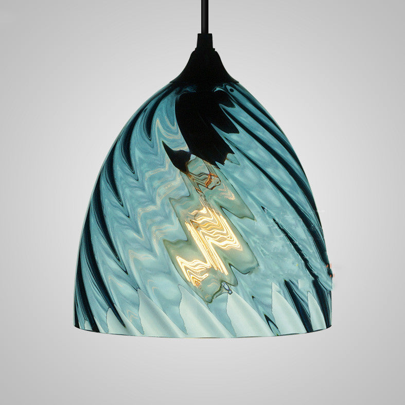 Glass Minimalist Bar Chandelier