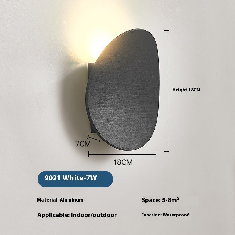 Modern Minimalist Outdoor Waterproof Wall Lamp