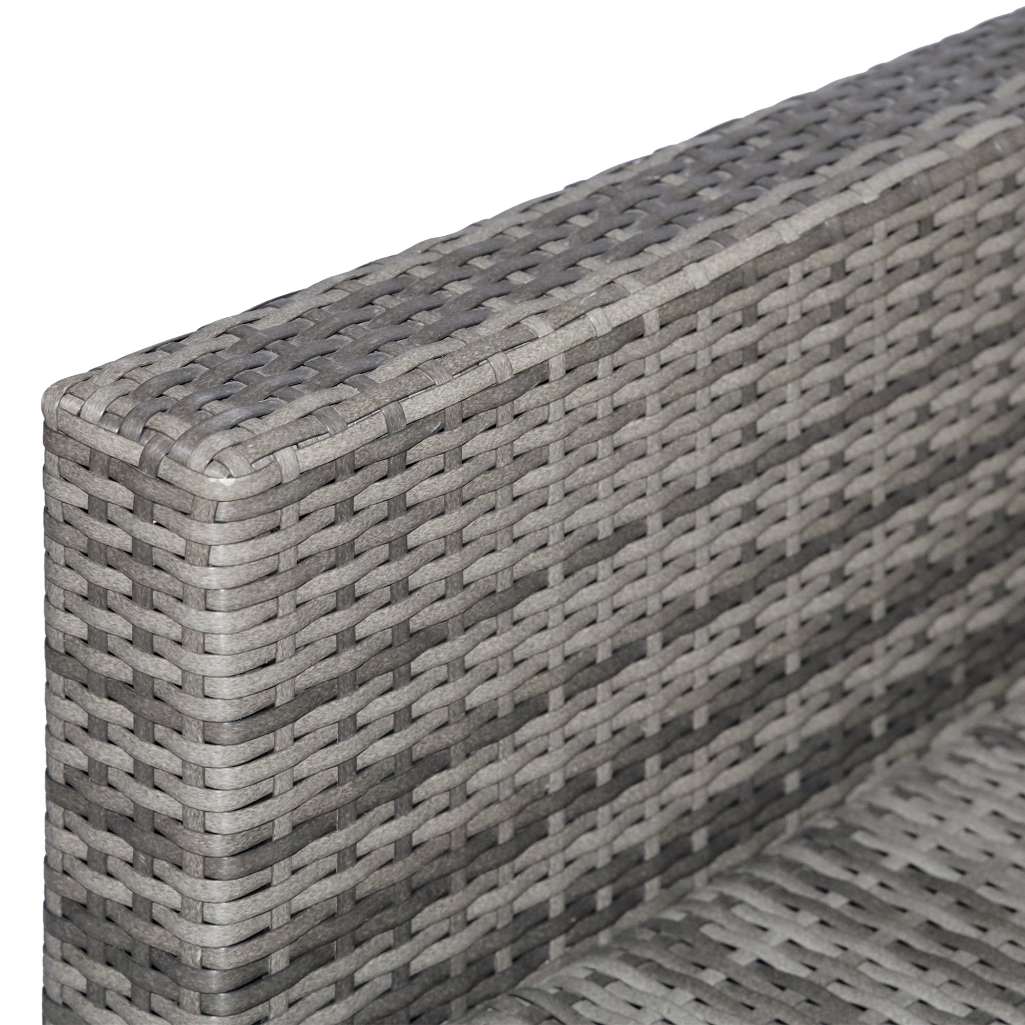 Cushioned Outdoor Sofa Set