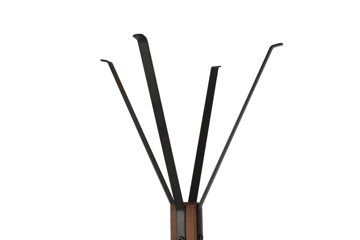 Reclaimed Wood   Metal Coat Rack With Hooks For Bedroom, Living Room