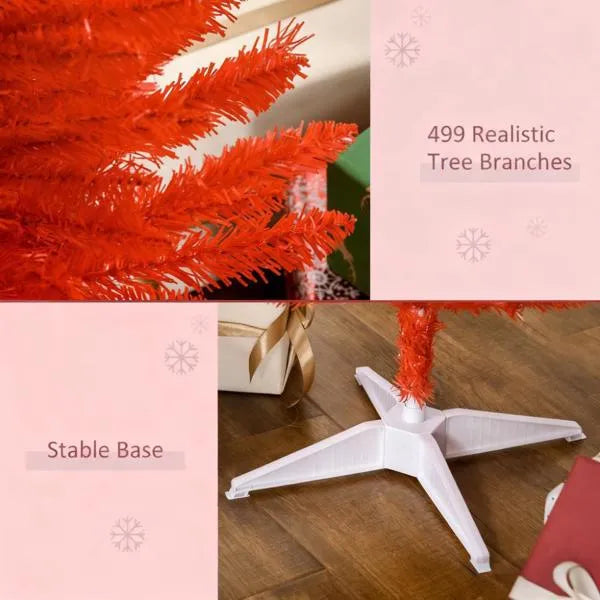 Red Pencil Christmas Tree