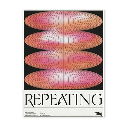 Modern Japanese Abstract Geometric Retro Poster Living Room Wall Art