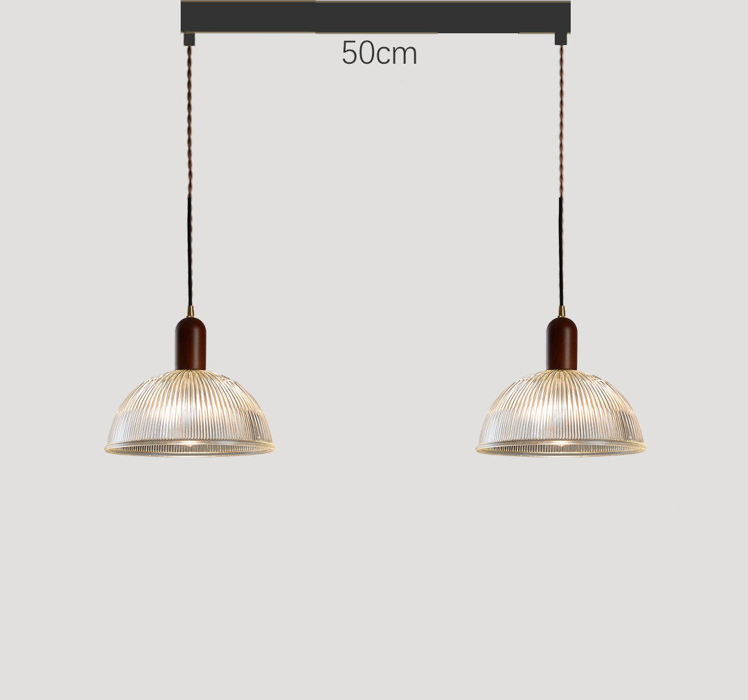 Home Balcony Dessert American Glass Chandelier