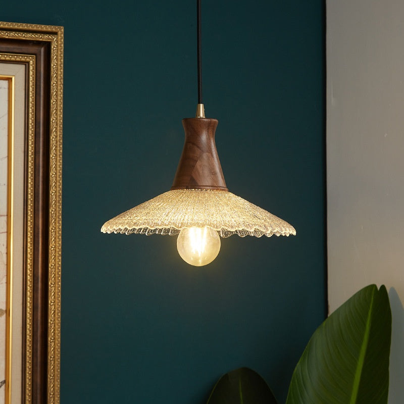 Brass Glass Xuan Chandelier