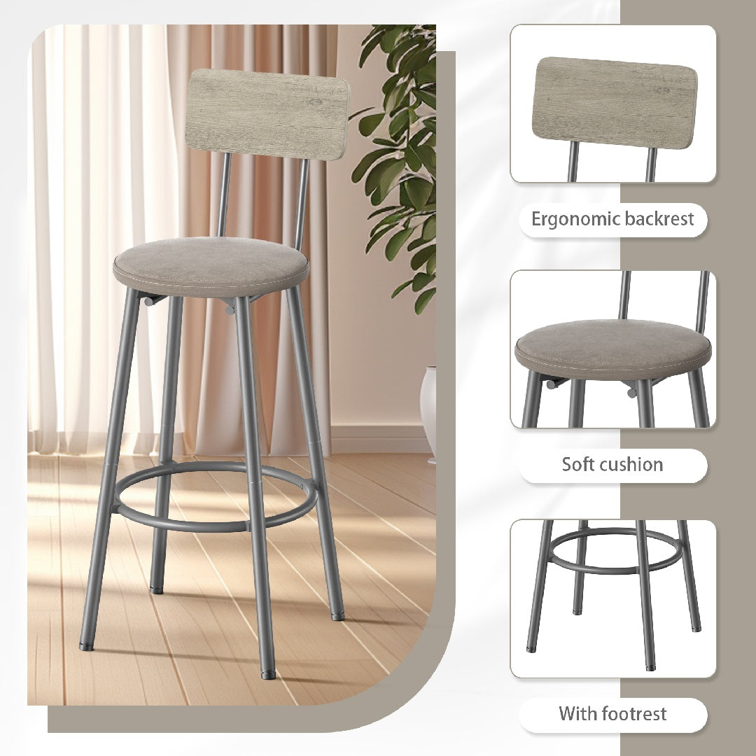 Grey Industrial Dining Set
