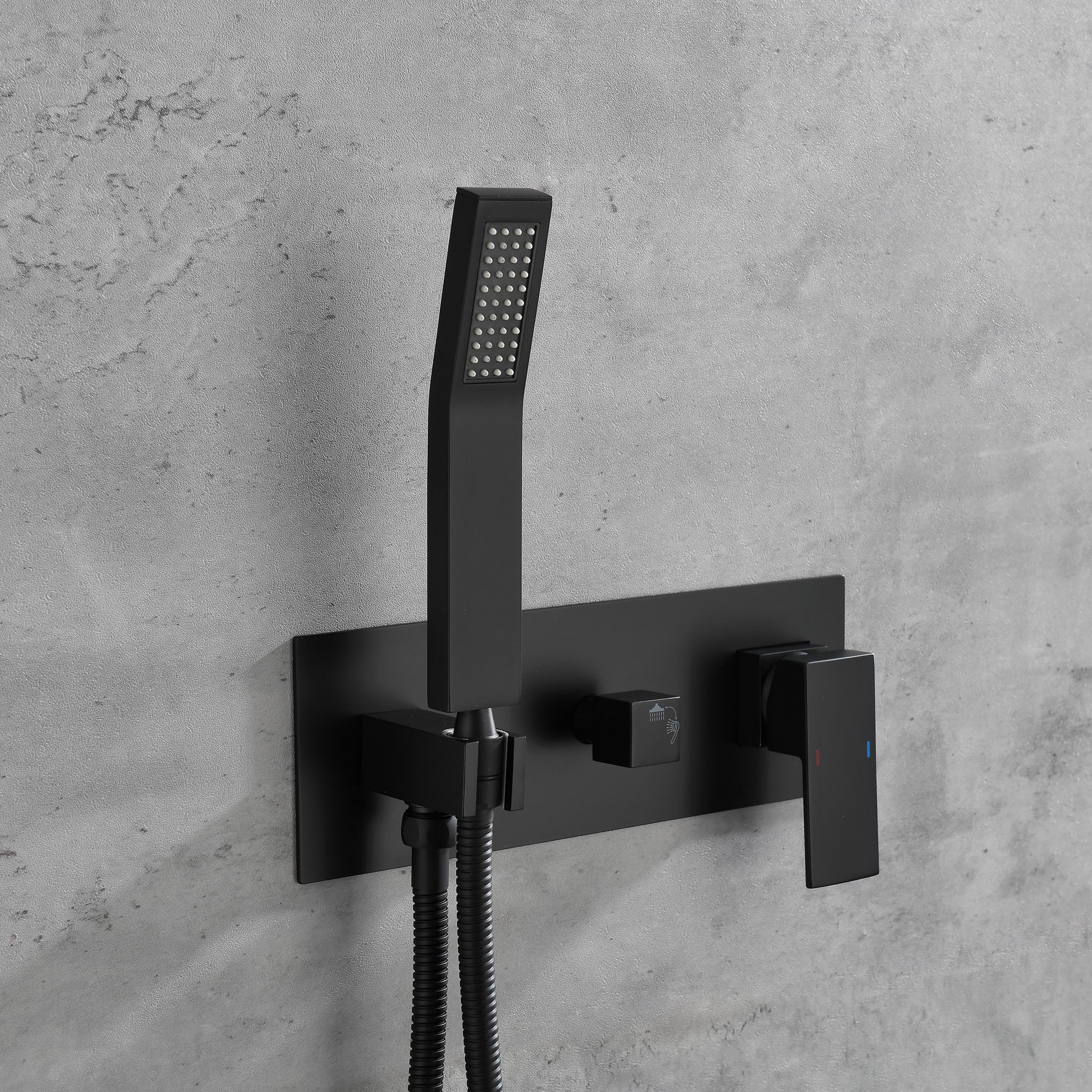 Matte Black Shower System