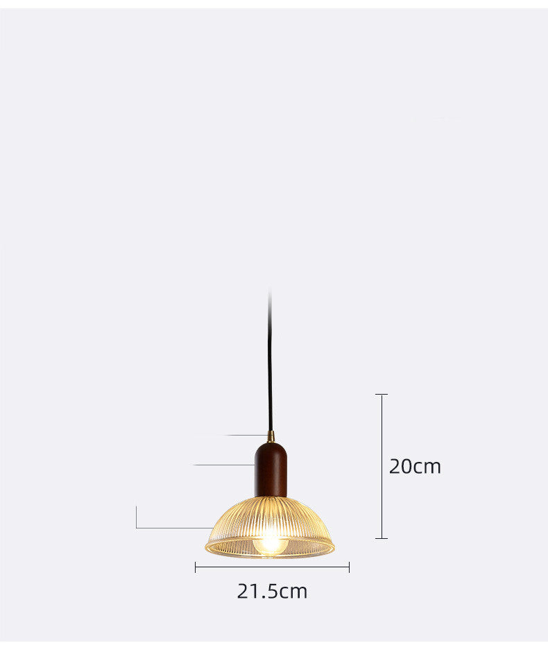 Home Balcony Dessert American Glass Chandelier