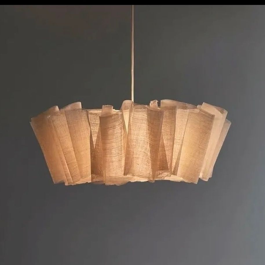 Handmade Modern Rustic Personality Woven Living Room Chandelier