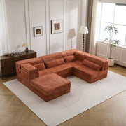 Orange Modular Sofa