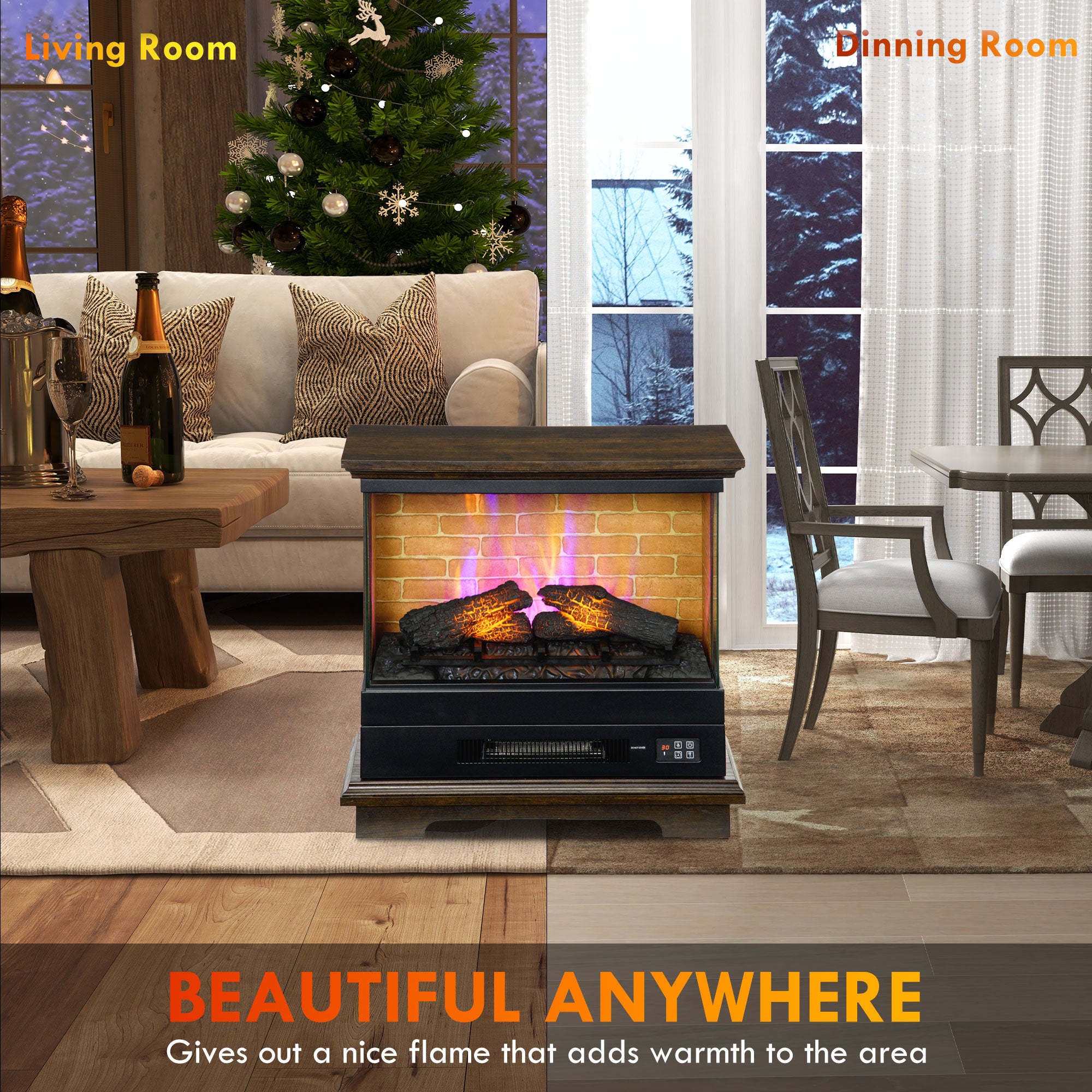 Modern Electric Fireplace Stove