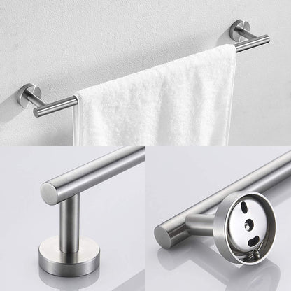3-piece Set Of Bathroom Hangers And Towel Racks