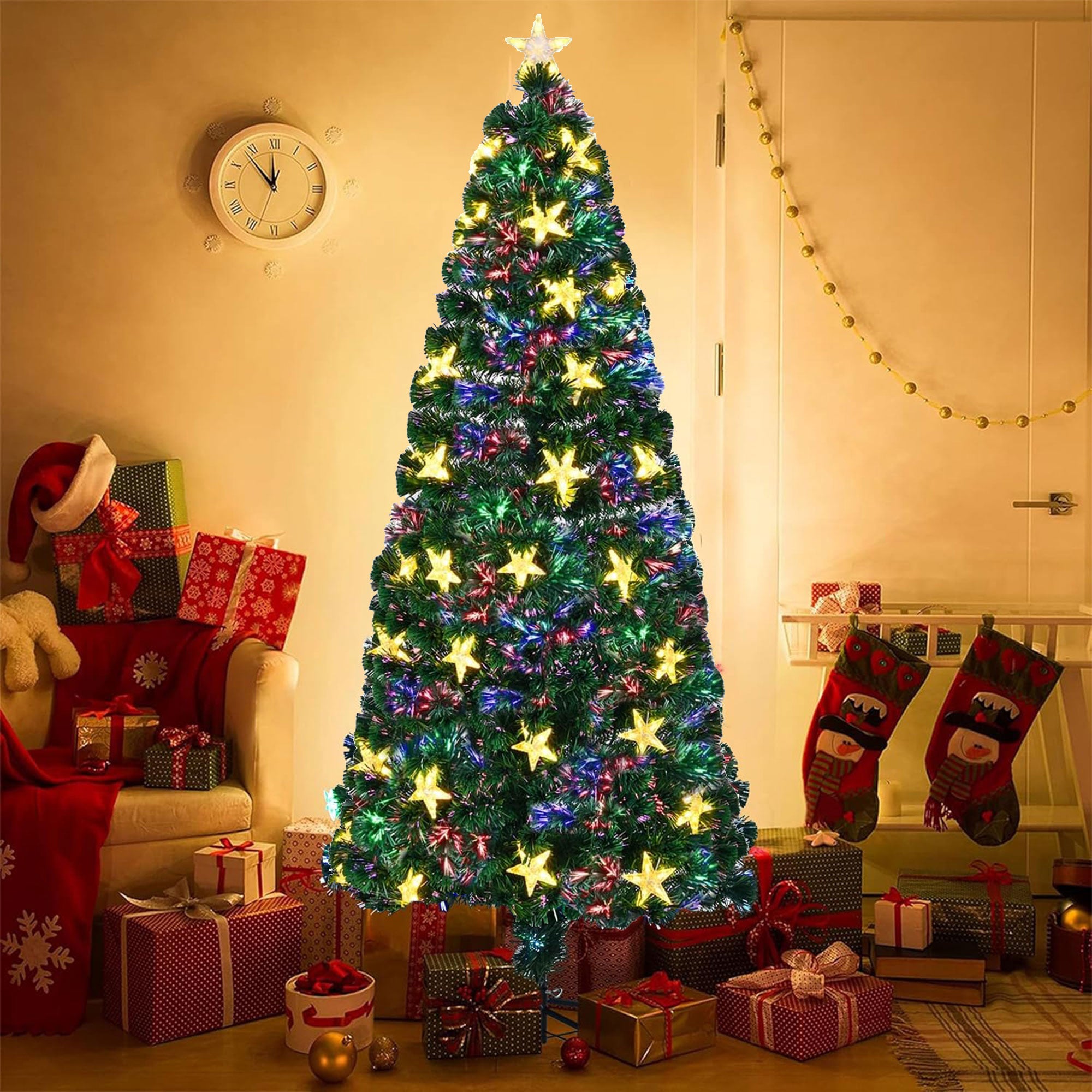 Fiber Optic Spruce Tree