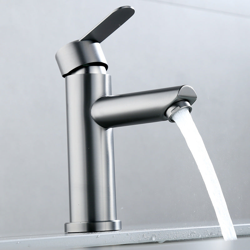 Black Modern Washbasin Faucet