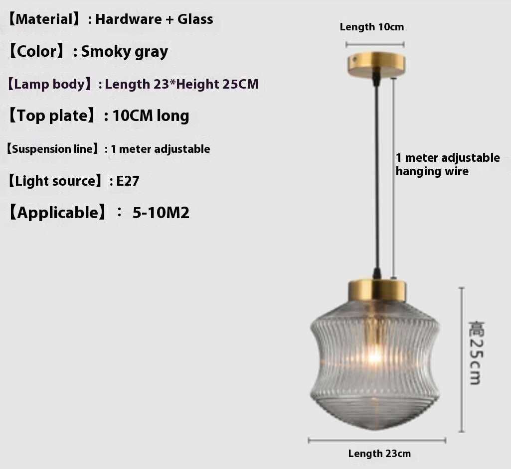 Modern Minimalist Nordic Glass Chandelier
