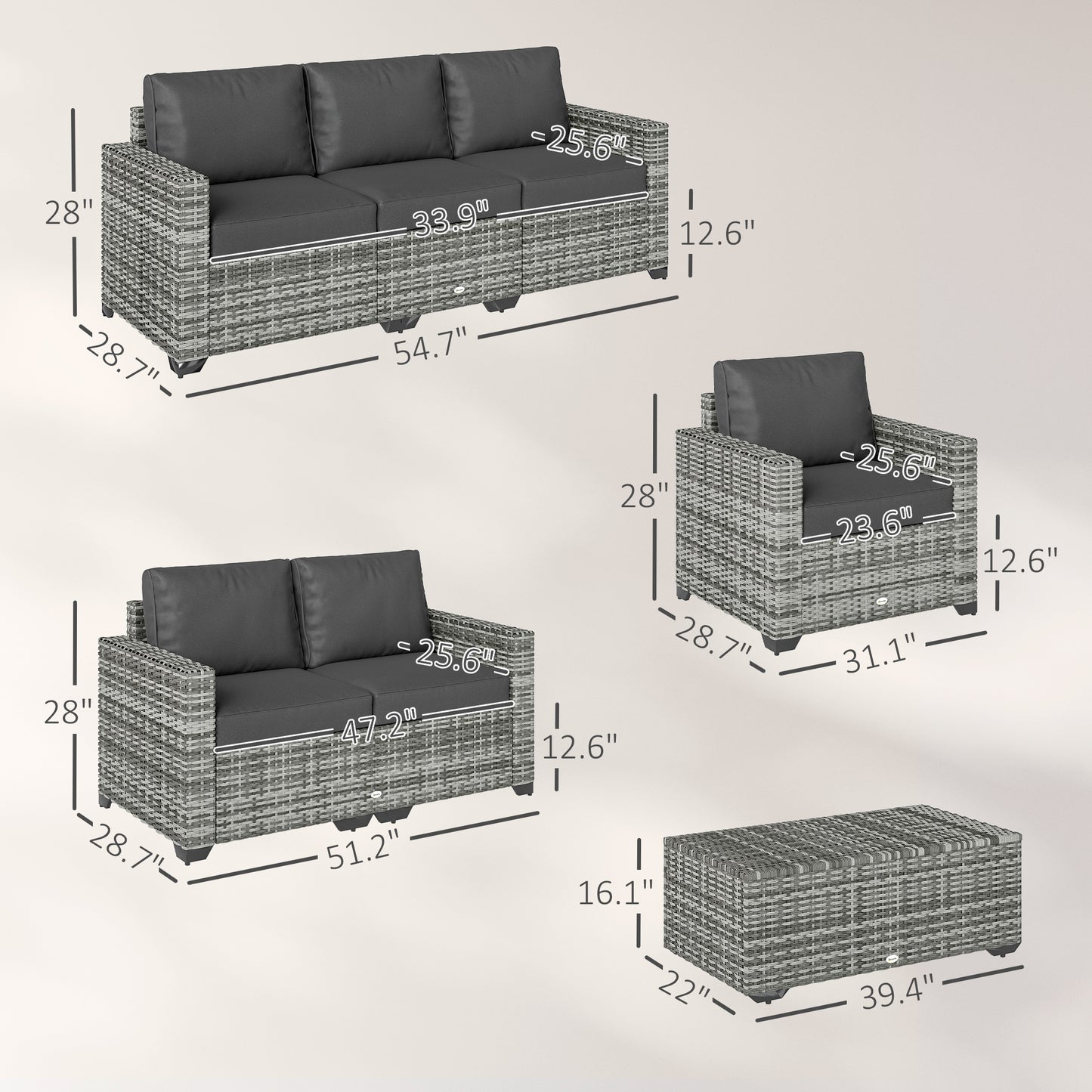 Patio Furniture Set