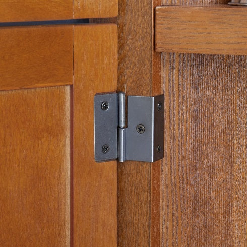 Oak Corner Pantry Cabinet