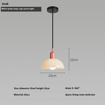 Antique Chandelier Restaurant Simple Modern Bauhaus Creative Glass Retro