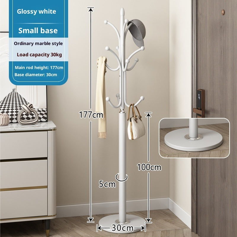 Iron Coat Rack Floor-standing Bedroom Hanger Vertical Simple