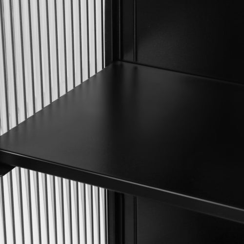Black Metal Wall Cabinet