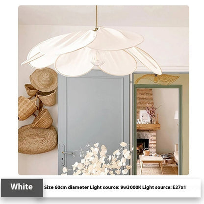 Cloth-craft Hanging Lamp Log Wind Hotel Lamp