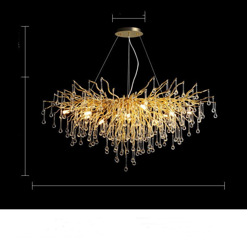 Crystal Water Drop Chandelier