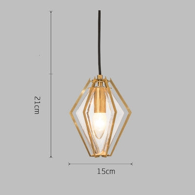 Postmodern Stained Glass Dining Room Chandelier