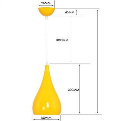 Nordic Macaron Three-end Ceiling Lamp Dining-room Lamp Modern Minimalist