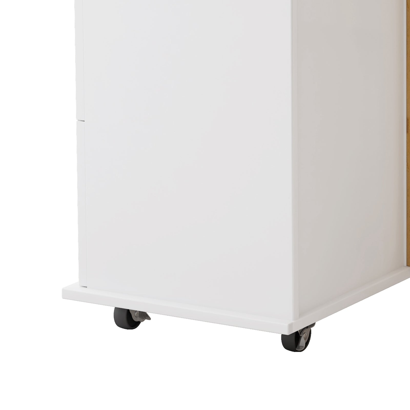 Black Rolling Kitchen Island