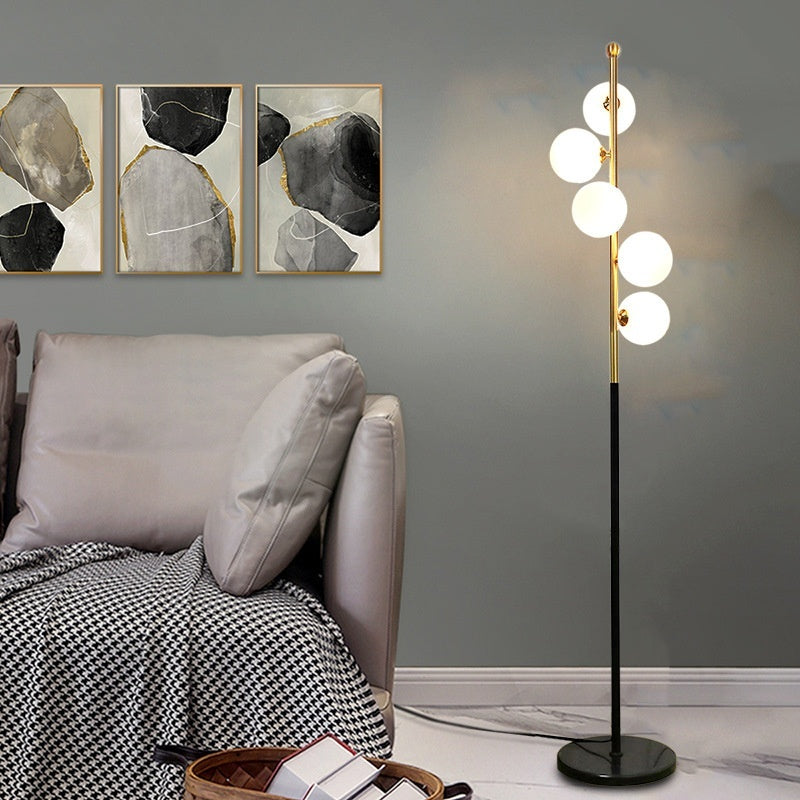 Black Ribbon Floor Lamp