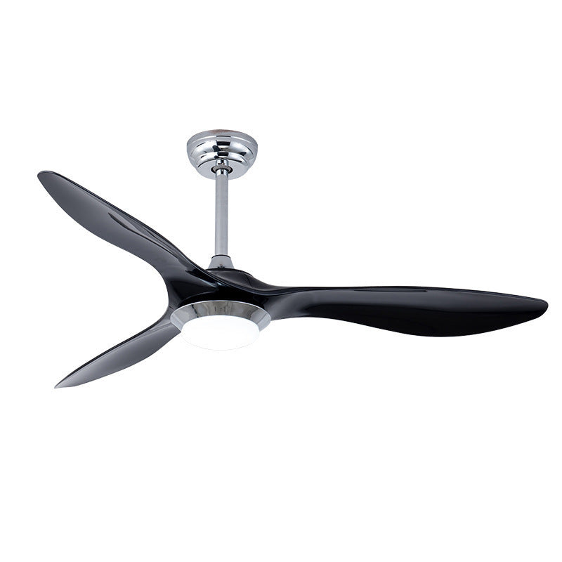Black Ceiling Fan Light 52-Inch ABS Blade