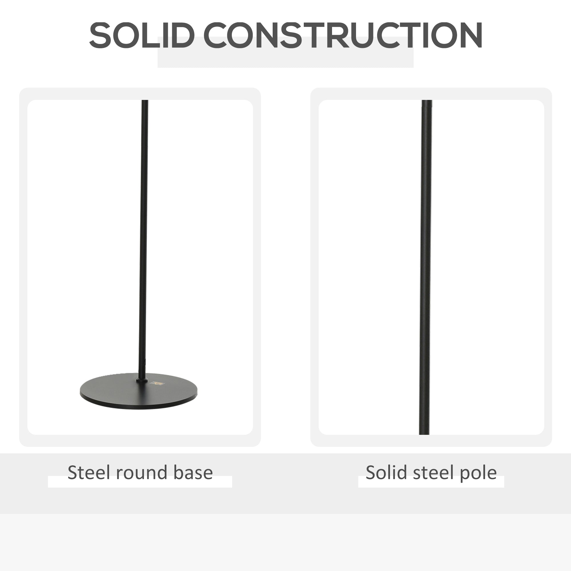 Modern Black Floor Lamp