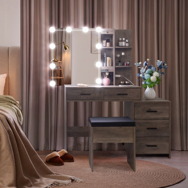 White Modern Vanity Table