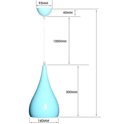 Nordic Macaron Three-end Ceiling Lamp Dining-room Lamp Modern Minimalist