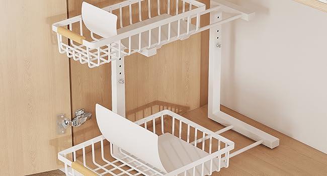 Metal Two-Tier Storage Rack