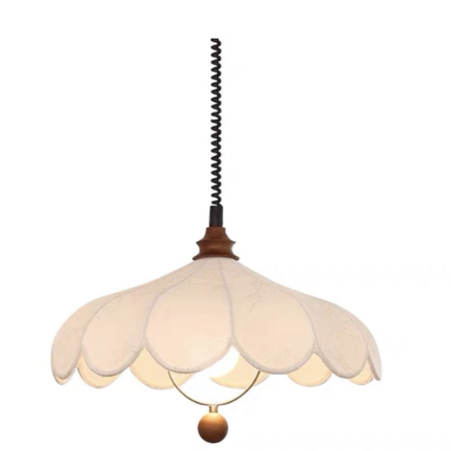 French Retro Cream Style Dining Roomliving Room Chandelier Retractable