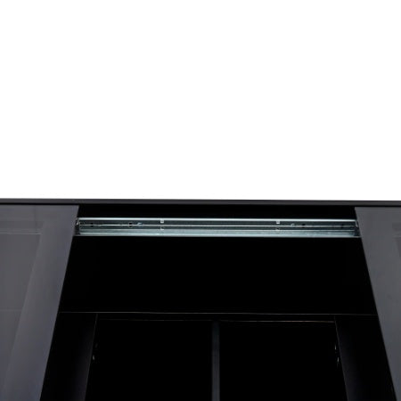 Black Sliding Coffee Table