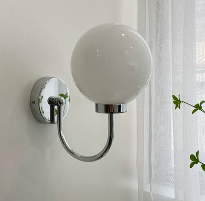 Nordic Wabi-Sabi Style Bedroom Magic Bean Lamp