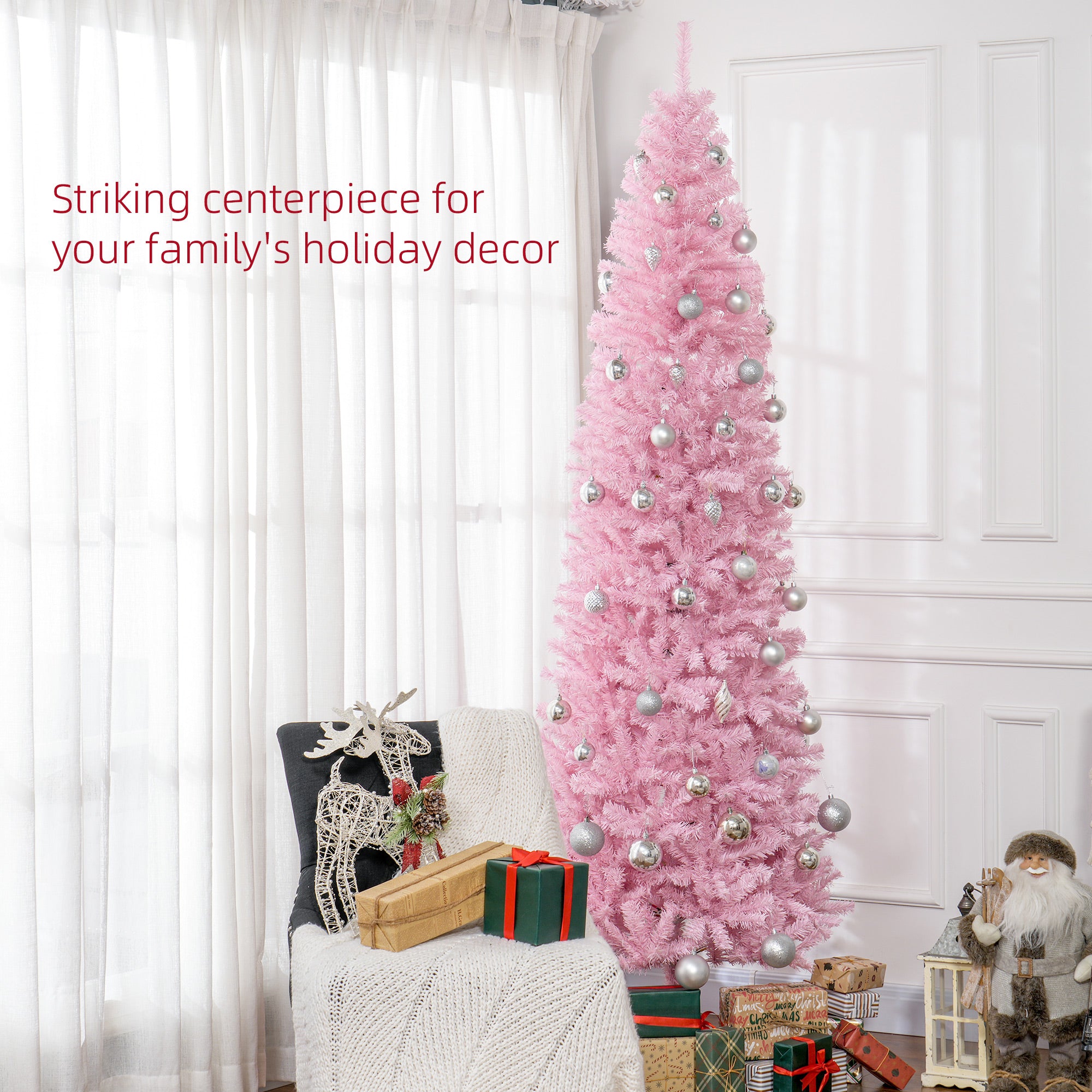 Pink Slim Douglas Fir Tree