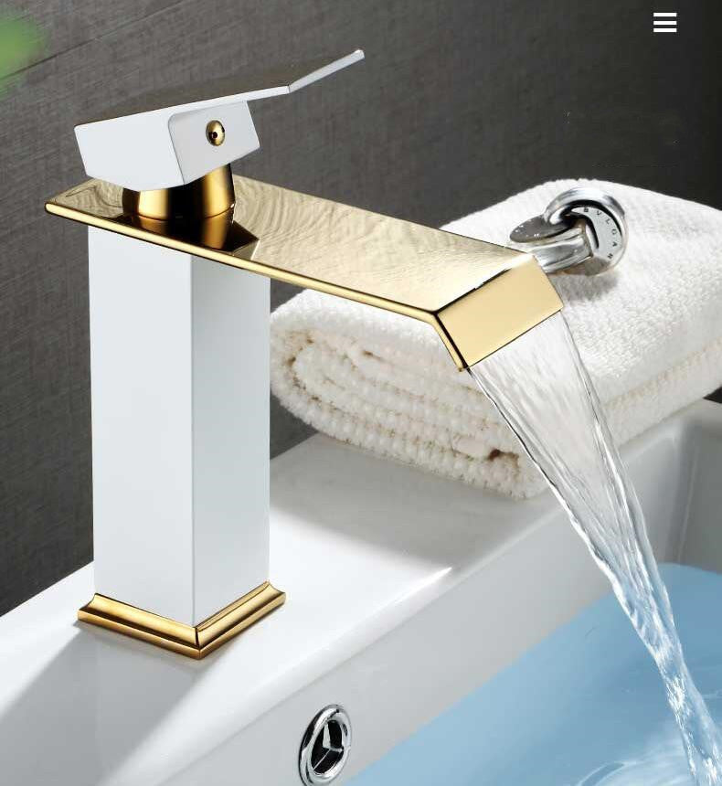 Black Gold Basin Faucet High Style