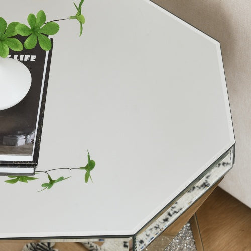 Silver Mirror Coffee Table