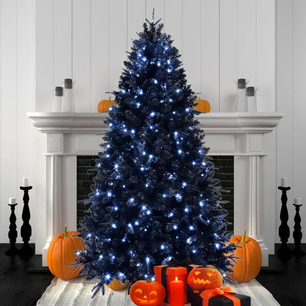 Black LED Christmas Tree