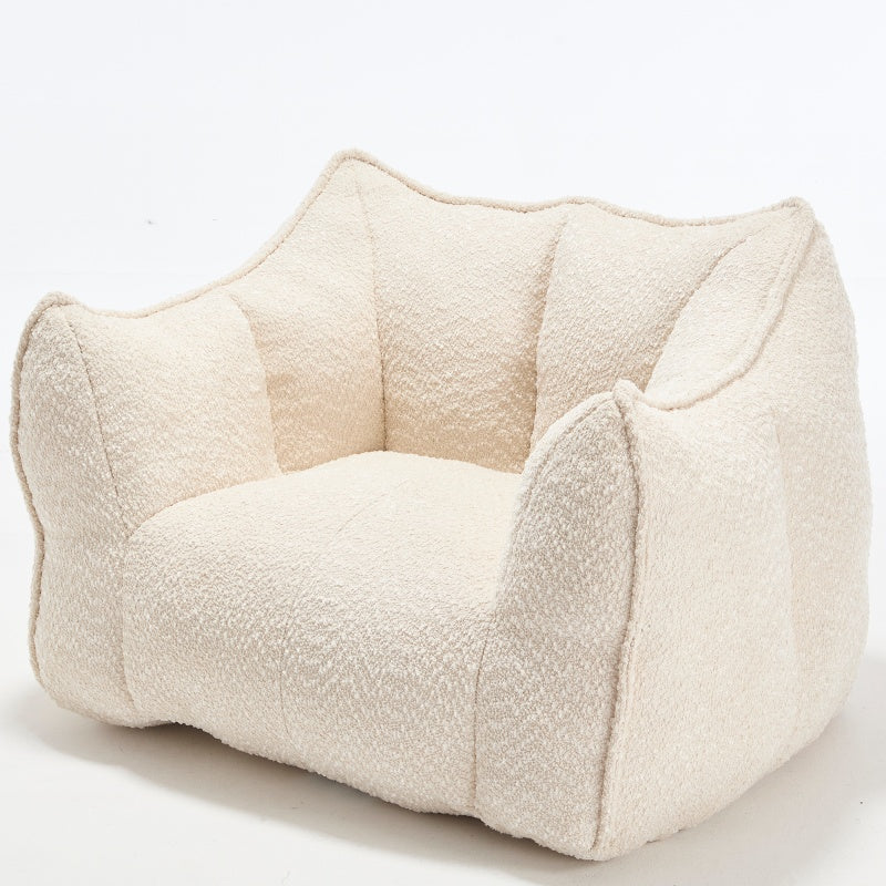 Boucle Bean Bag Chair